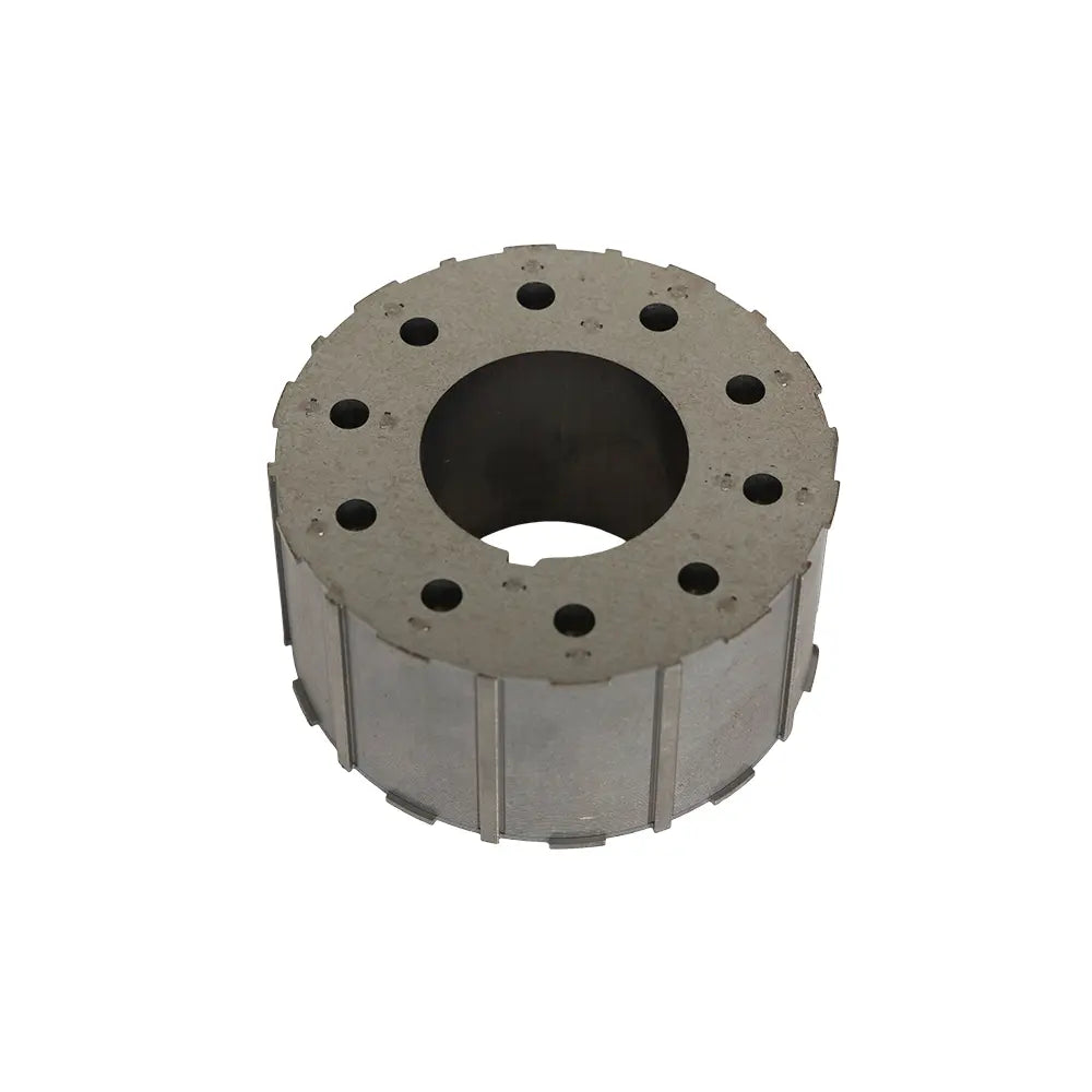 Industrial motor rotor laminations and rotor core
